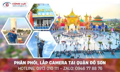 Lắp đặt camera quan sát tại quận Đồ Sơn, Hải Phòng